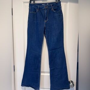 Old Navy Deep Blue Flare Jeans